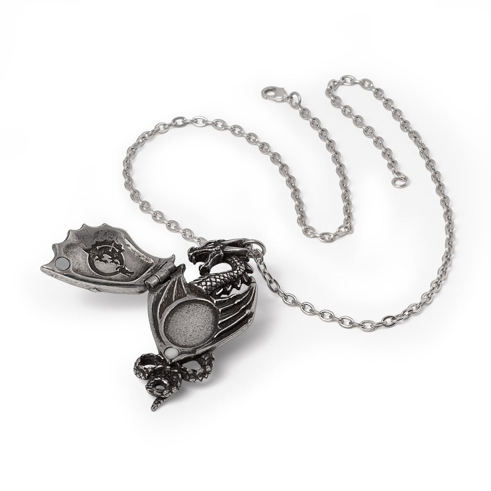 Alchemy Gothic Racla Dragonistii Dragon Photo Locket P1008