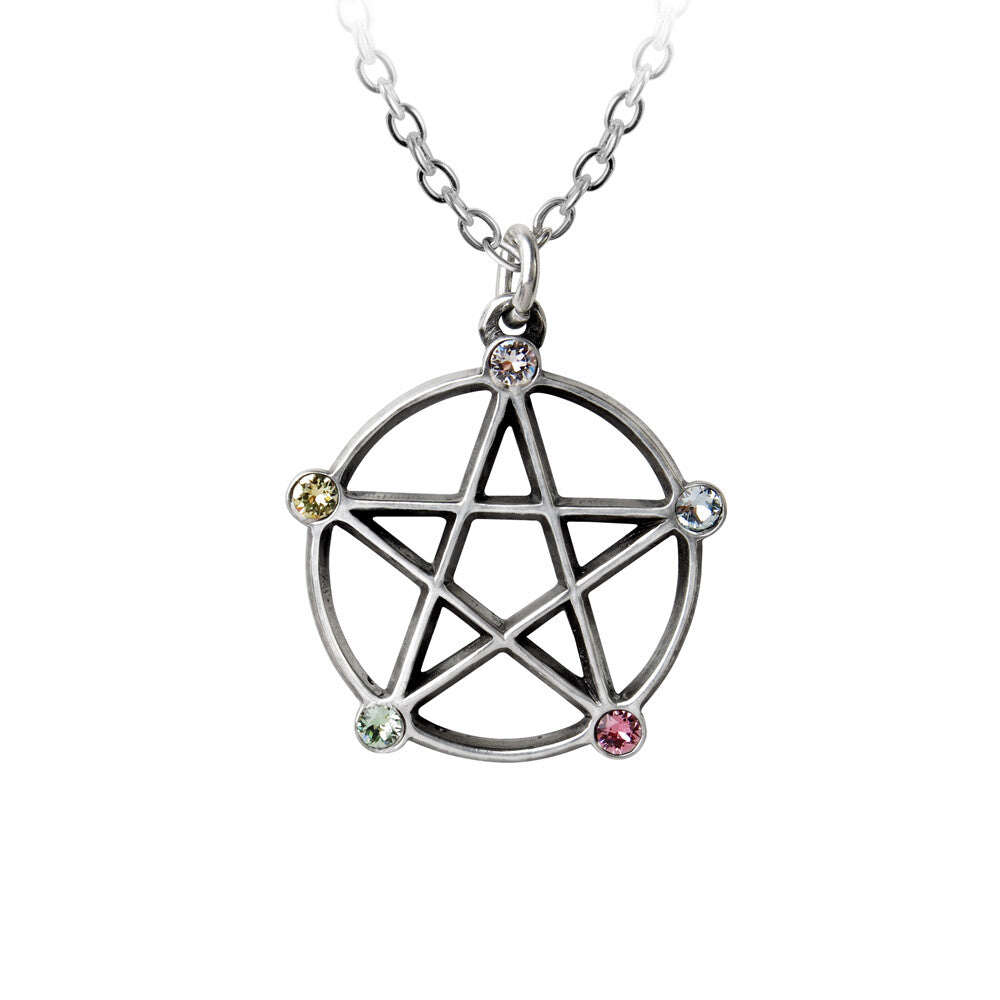 Alchemy Gothic Wiccan Elemental Pentacle Pentagram P786
