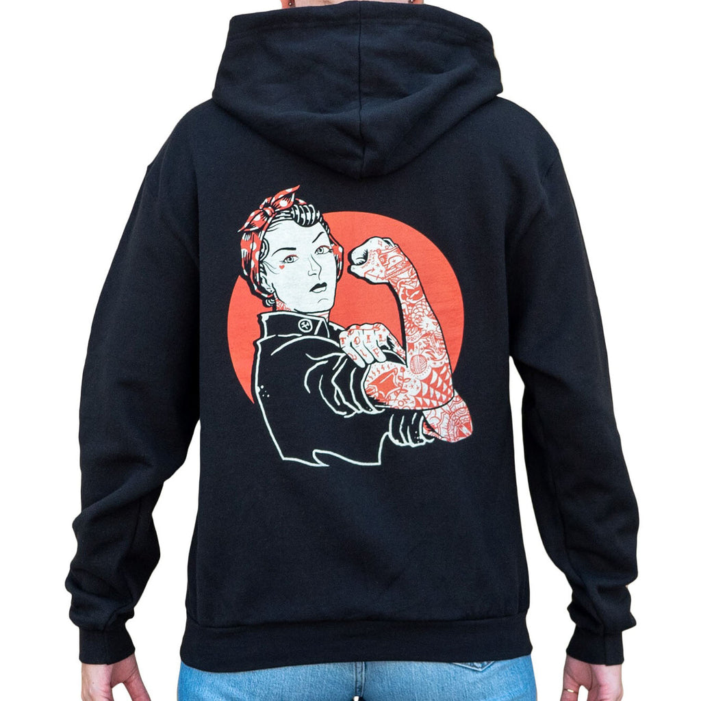Black Market Art We Can Do It Zip Hoodie