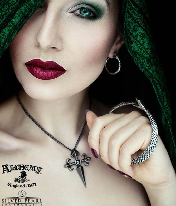 Alchemy Gothic Santiago Spanish Knights Cross Pendent P801