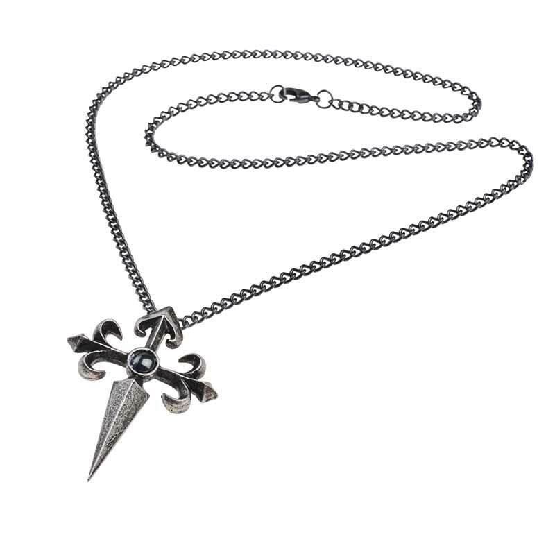 Alchemy Gothic Santiago Spanish Knights Cross Pendent P801