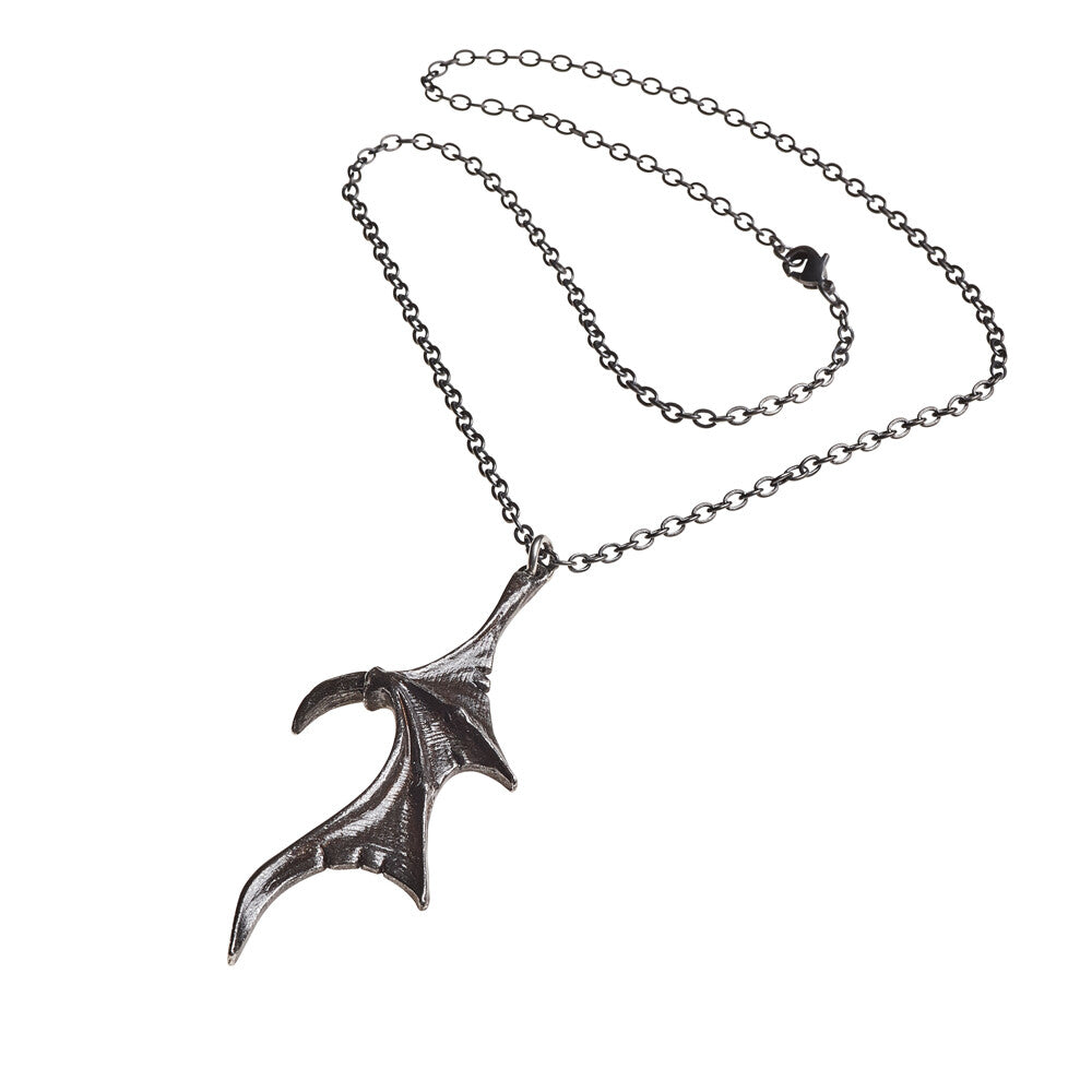 Alchemy Gothic Darkling Heart Pendant 2 in 1 Necklaces P851