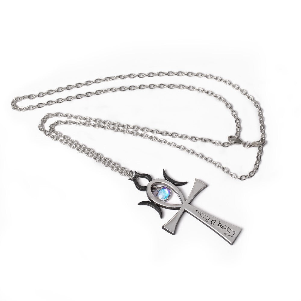 Alchemy Gothic Witch Ankh of Menouth Pendant P972