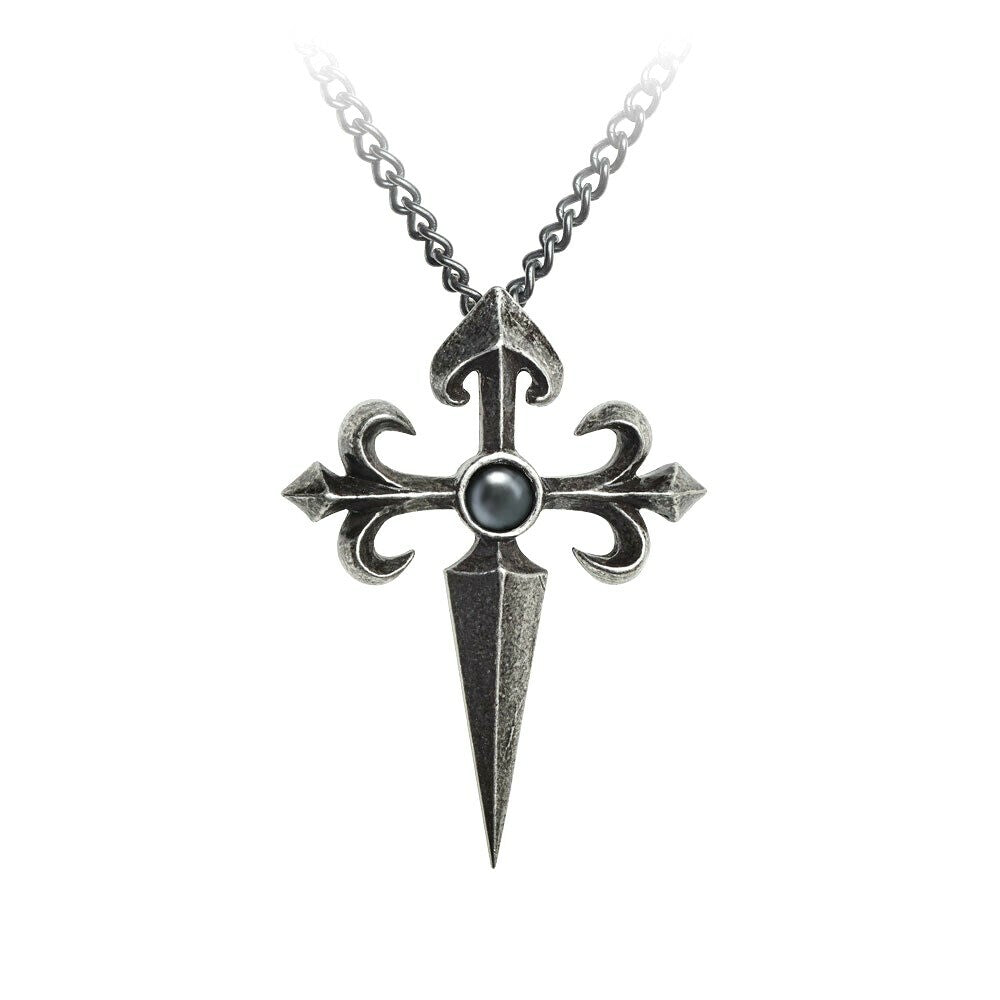 Alchemy Gothic Santiago Spanish Knights Cross Pendent P801