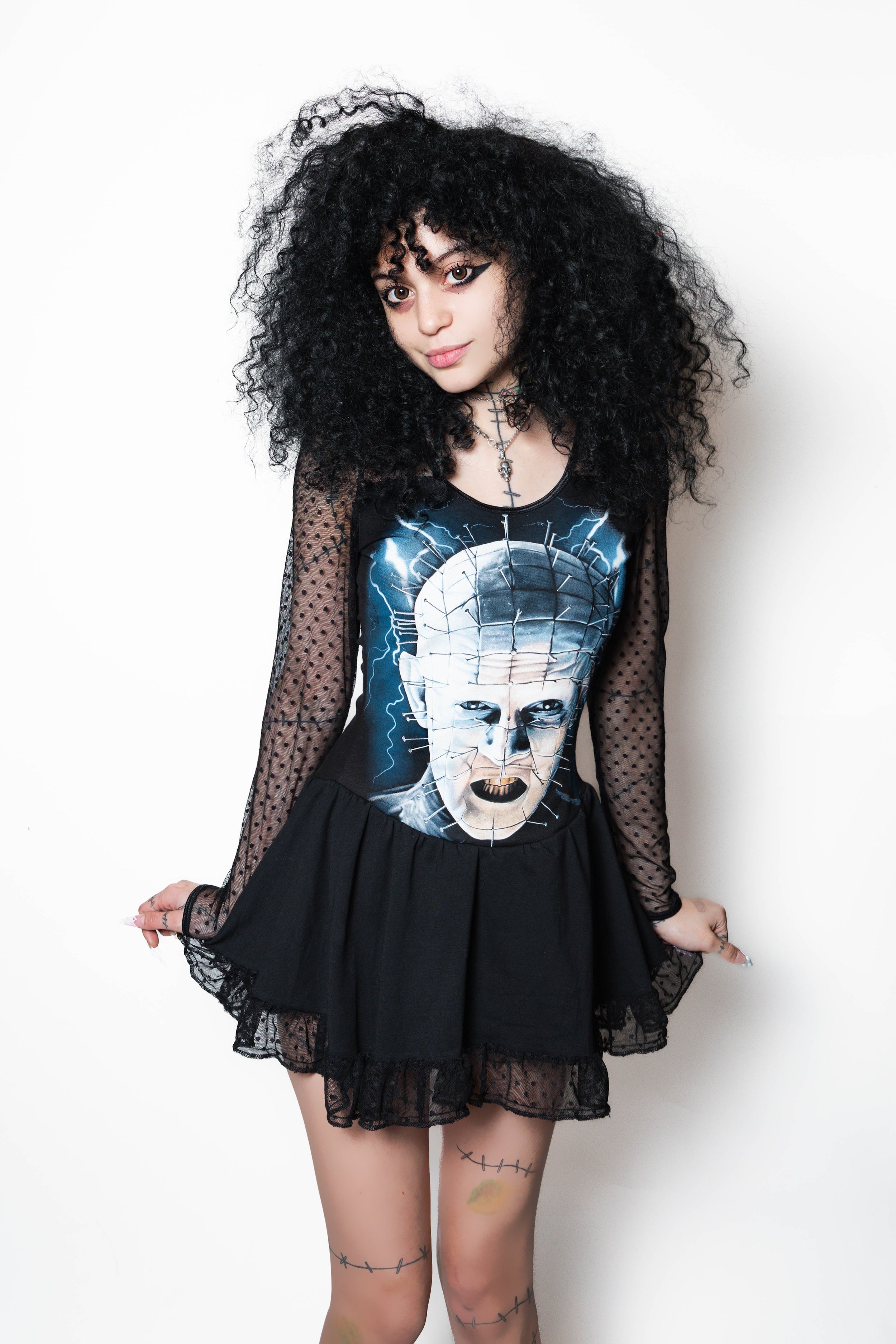 Vera's Eyecandy Pinhead Hellraiser Ballerina Horror Dress