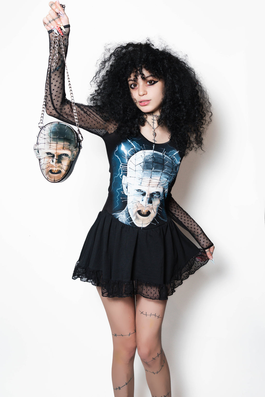 Vera's Eyecandy Pinhead Hellraiser Ballerina Horror Dress