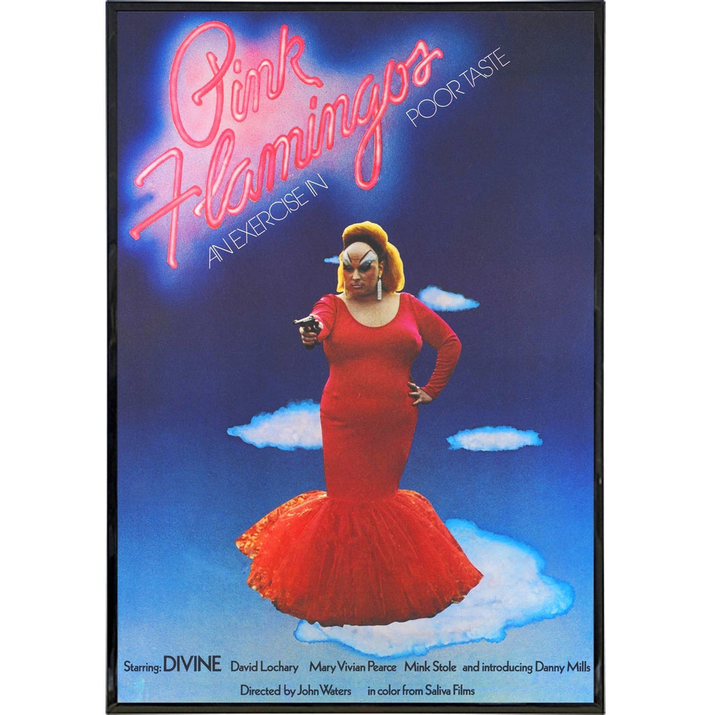 Pink Flamingos 1972 Film Cult Movie Poster Print