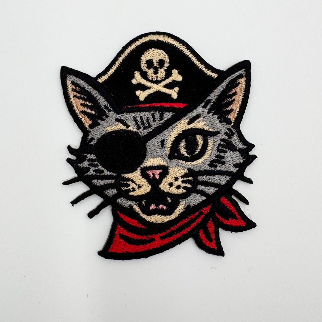 Original Underground Pirate Cat Patch