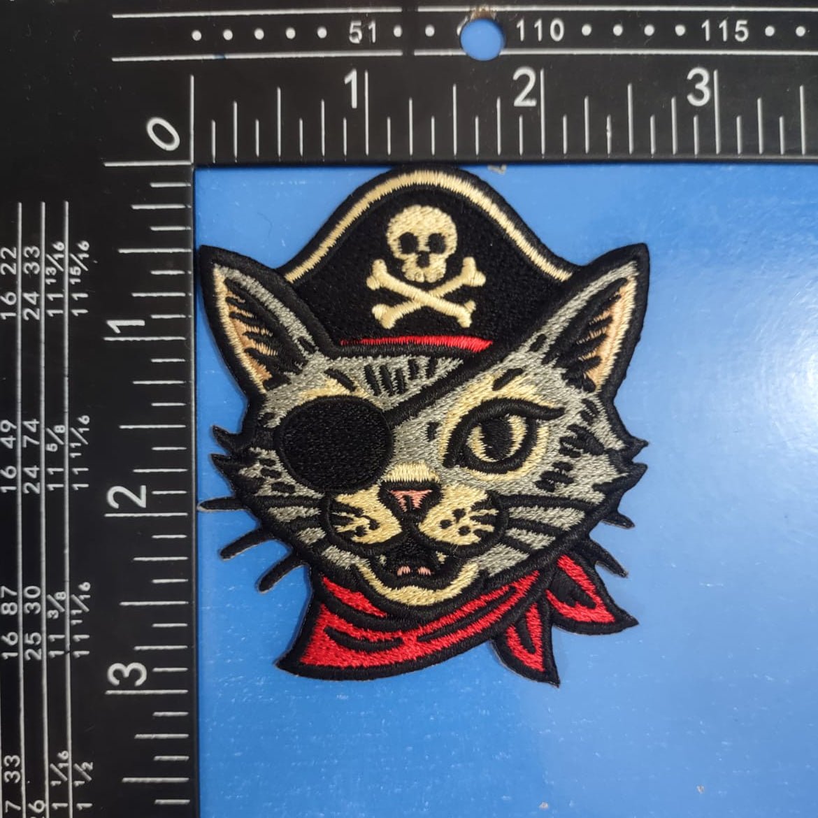Original Underground Pirate Cat Patch