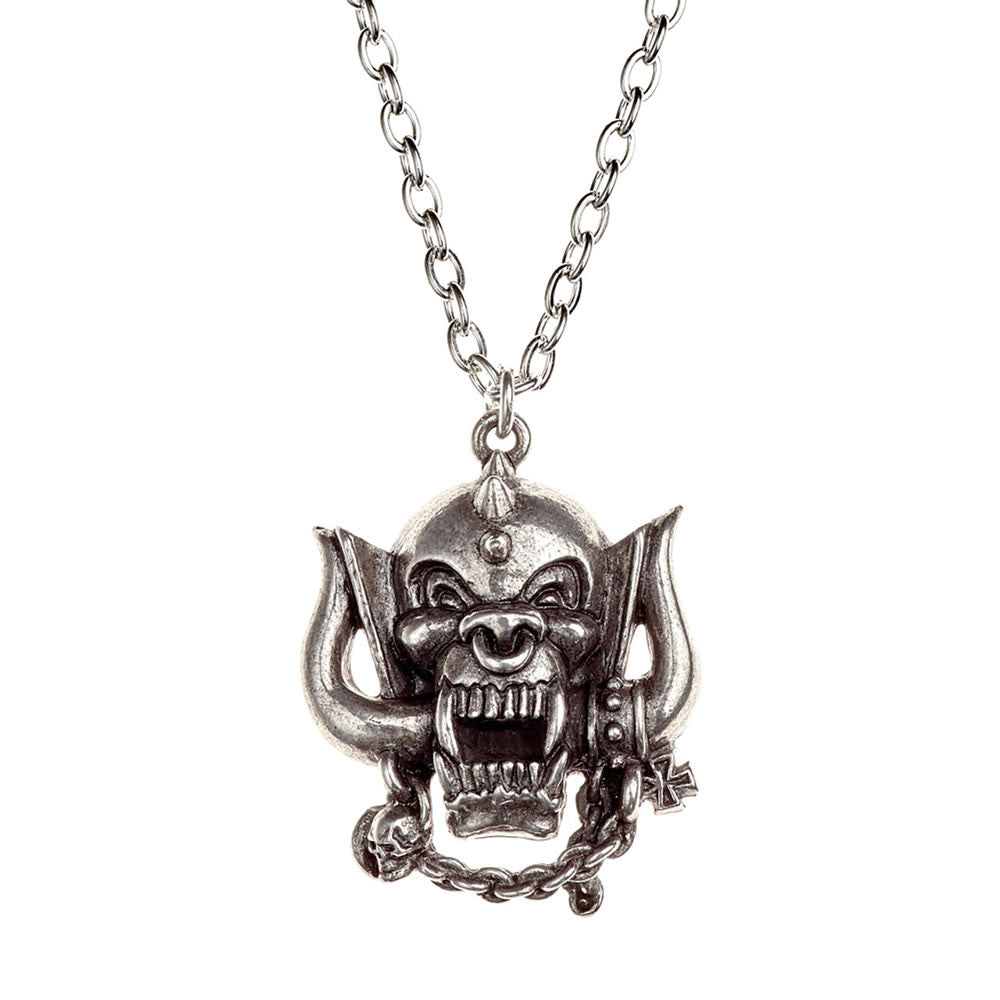 Alchemy Gothic Motorhead Warpig Necklace PP505
