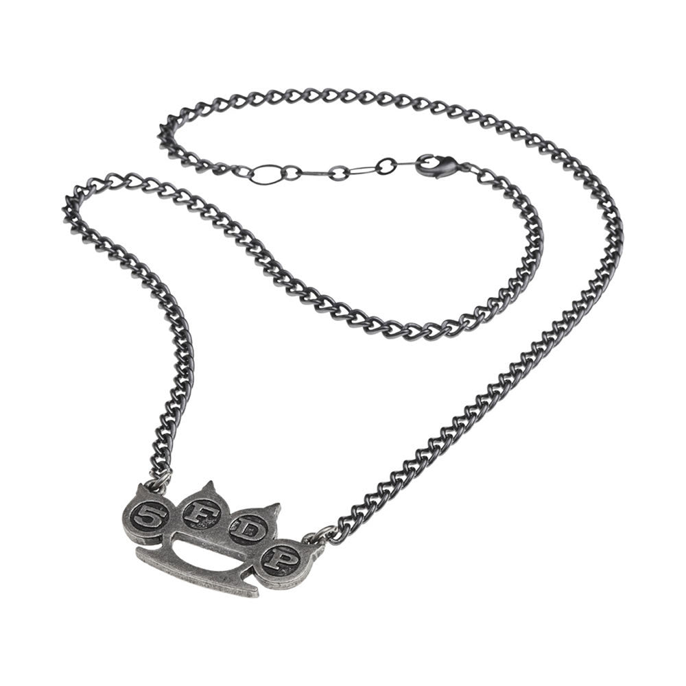 Alchemy Gothic 5FDP Knuckle Duster Pendant PP510