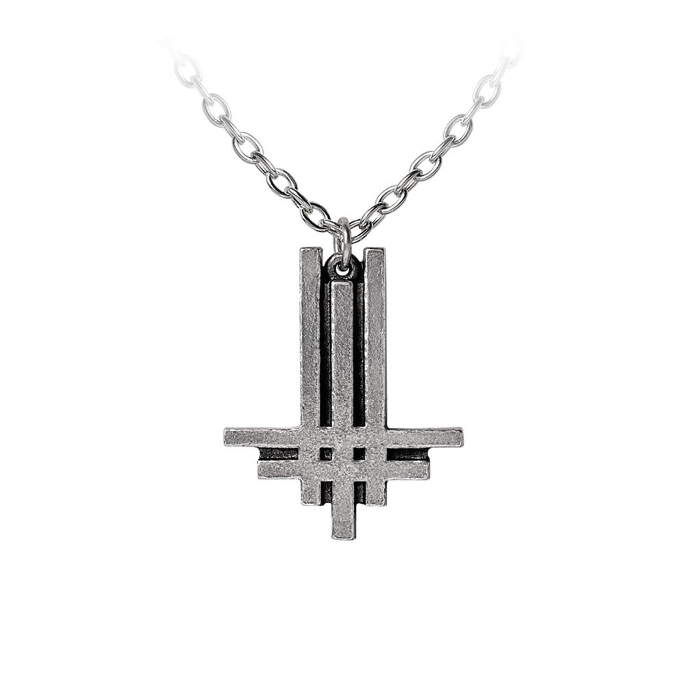 Alchemy Gothic Behemoth Metal Band Cross Pendant PP525