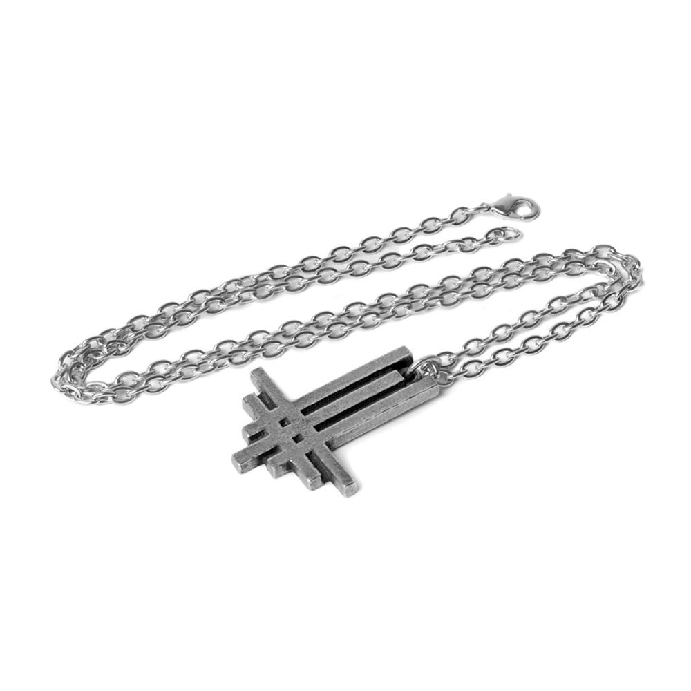 Alchemy Gothic Behemoth Metal Band Cross Pendant PP525