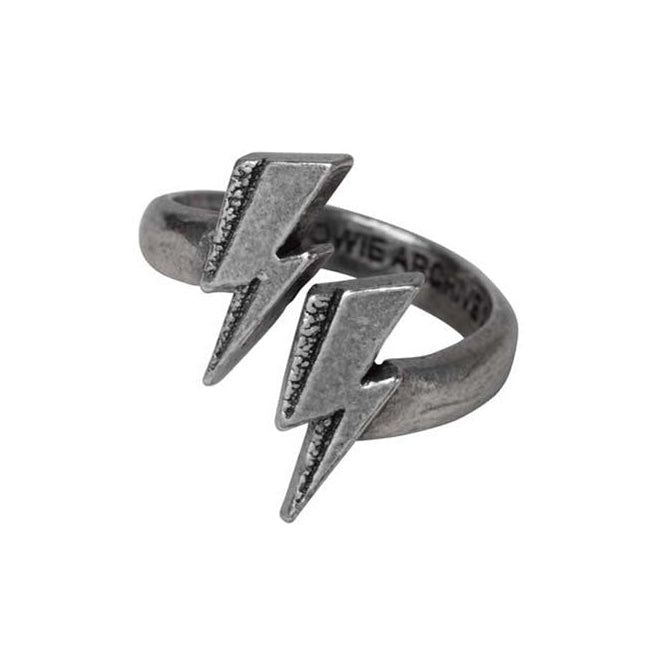 Alchemy Gothic David Bowie Flash Ring PR52