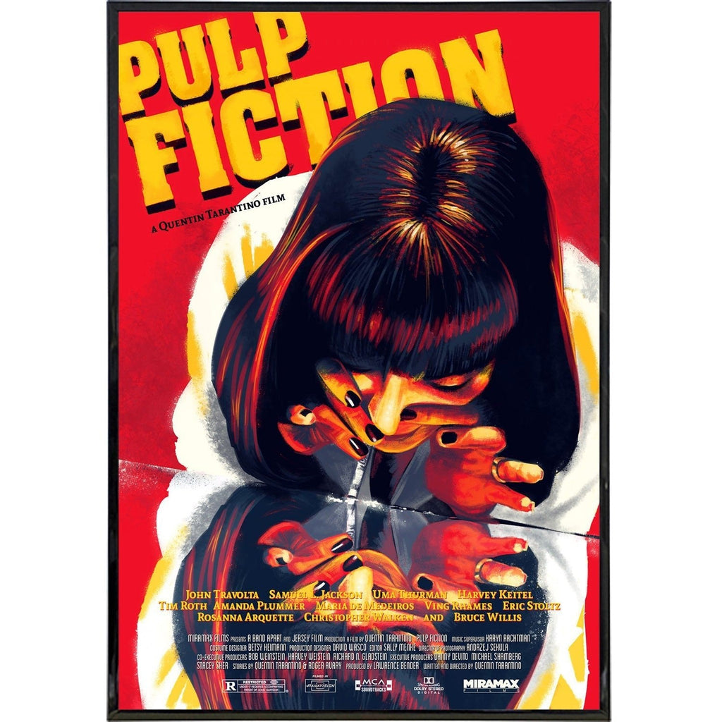 Pulp Fiction Film Cult Movie Poster Print