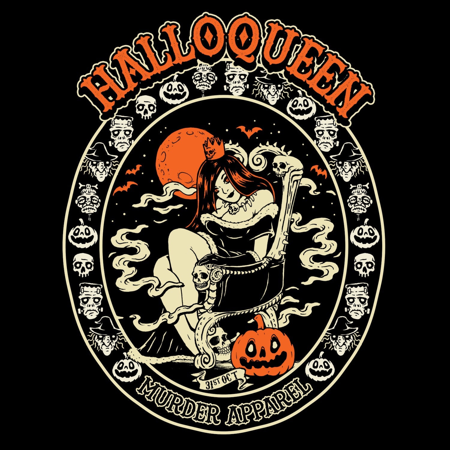 Murder Apparel Halloqueen T-Shirt
