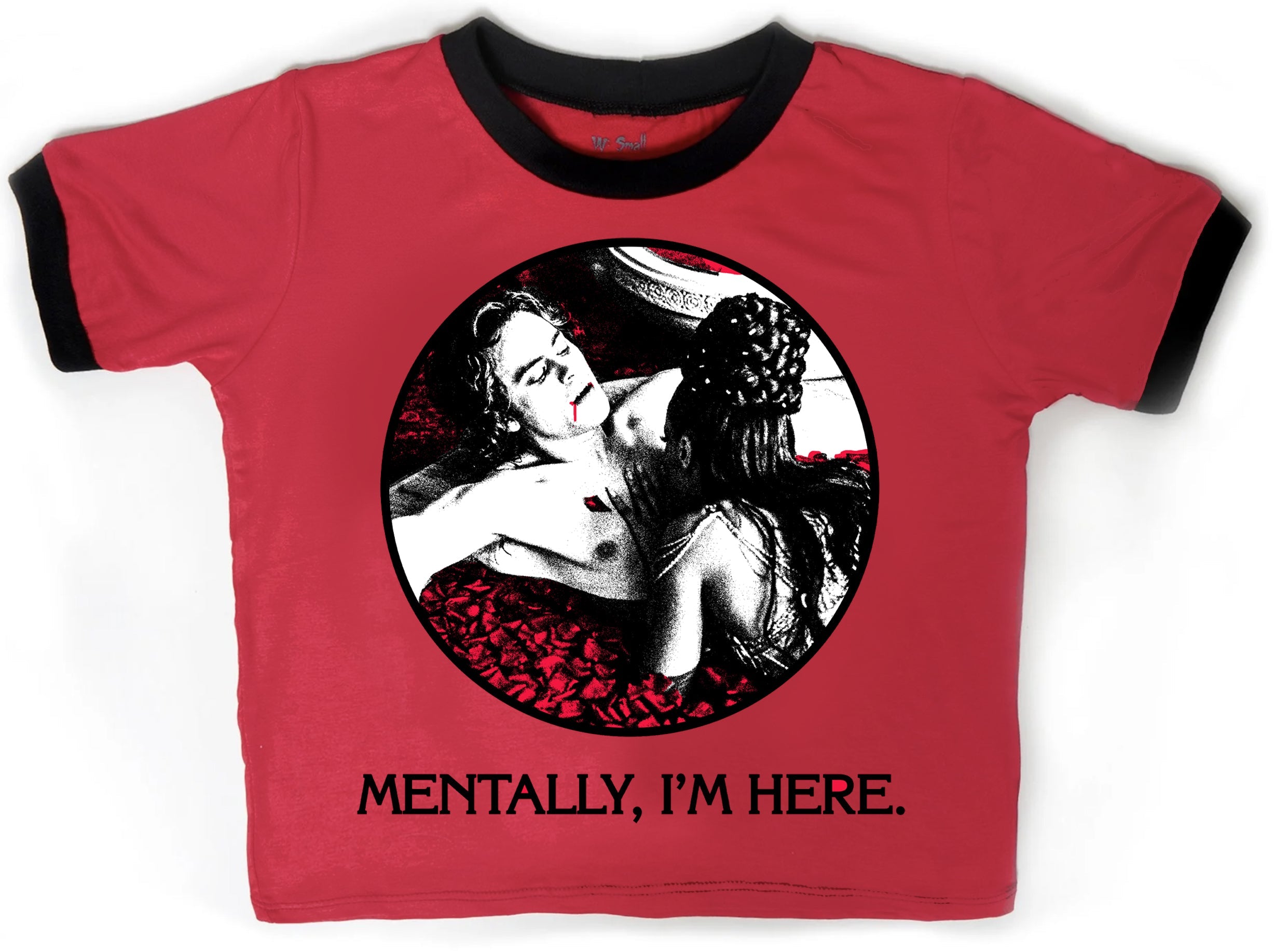 Vera's Eyecandy Queen of the Damned Red Ringer Tee