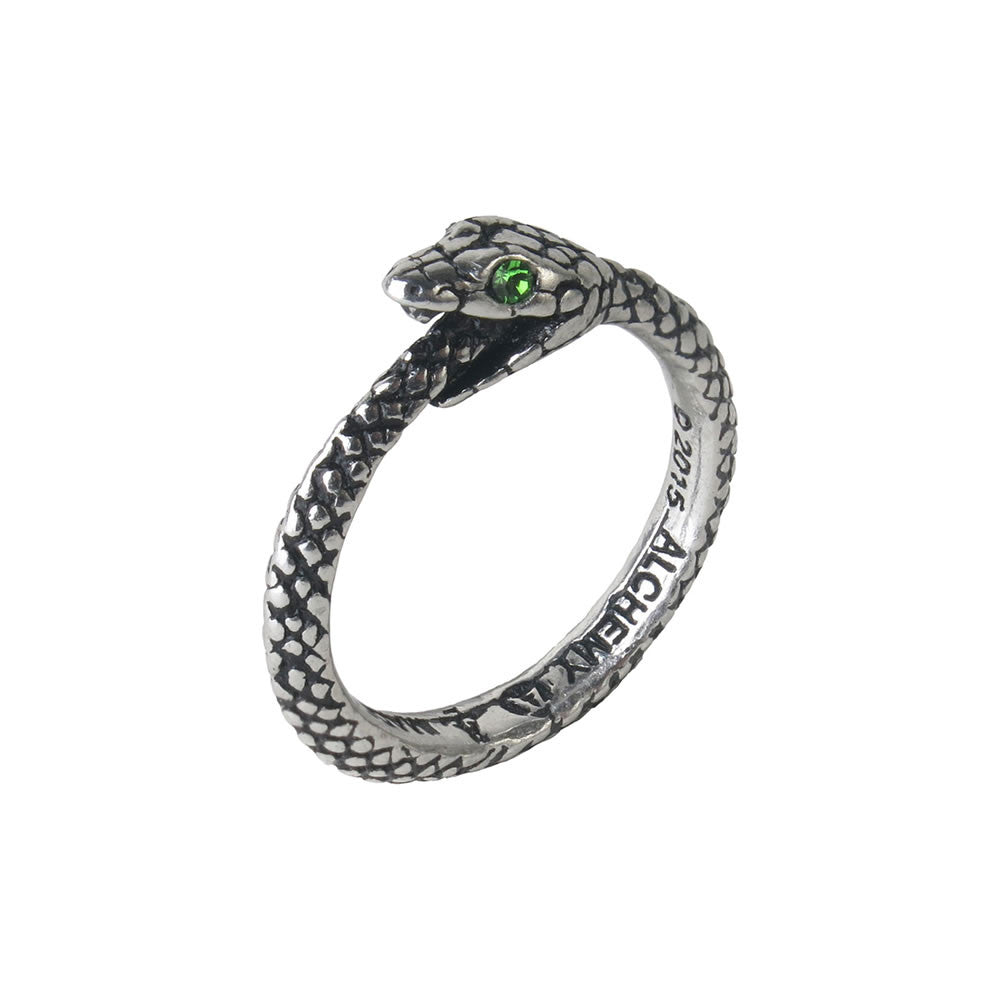 Alchemy Gothic The Sophia Serpent Ouroboros Snake Ring R206