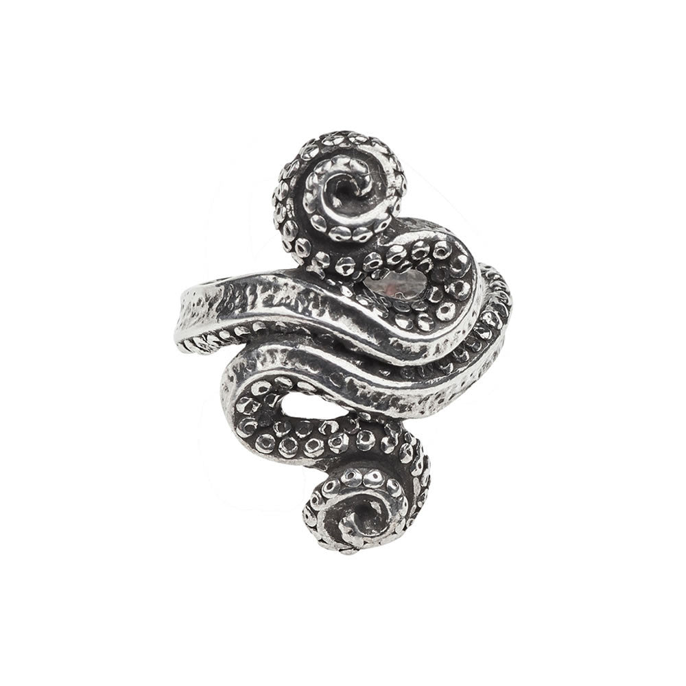 Alchemy Gothic Kraken Tentacles Ring R221