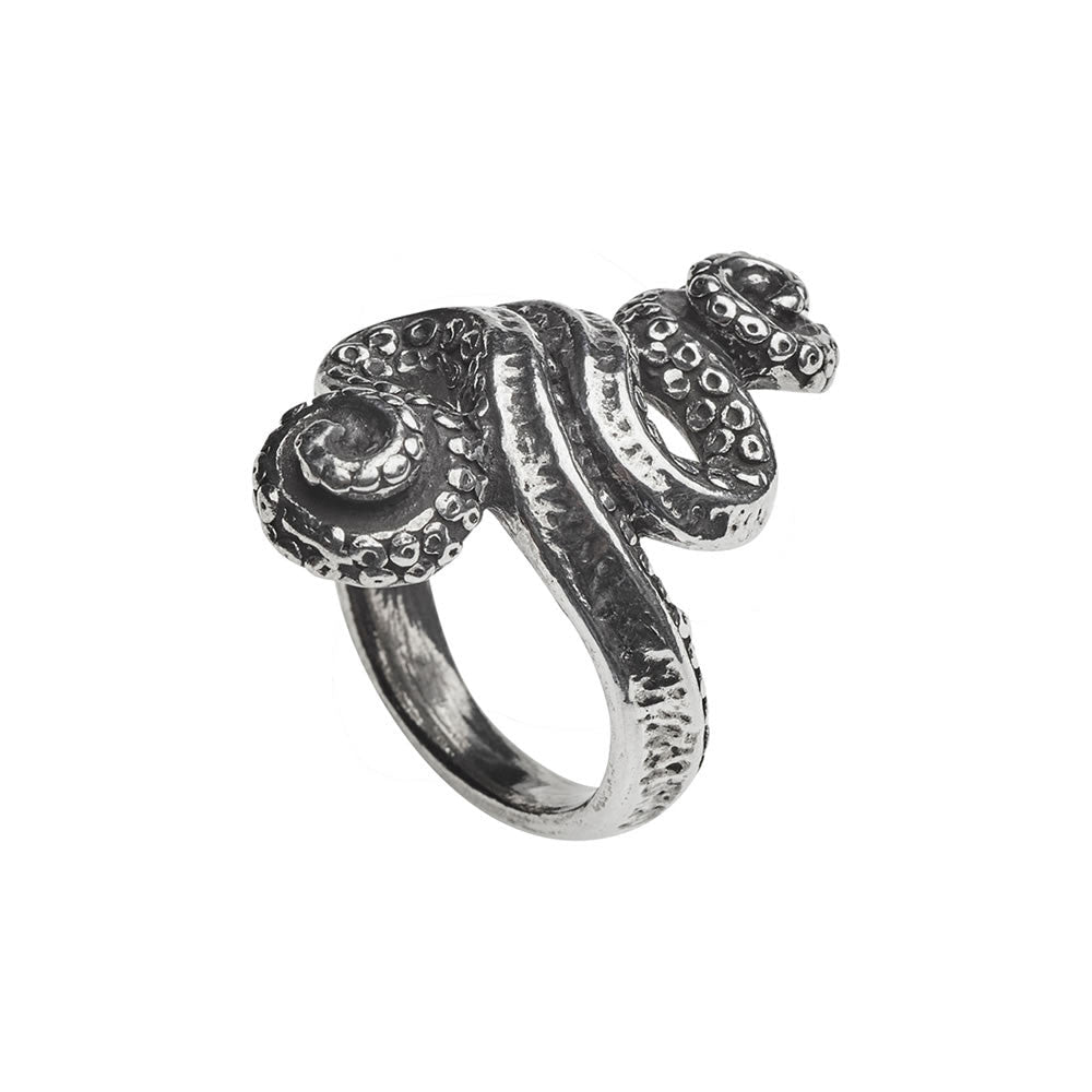 Alchemy Gothic Kraken Tentacles Ring R221