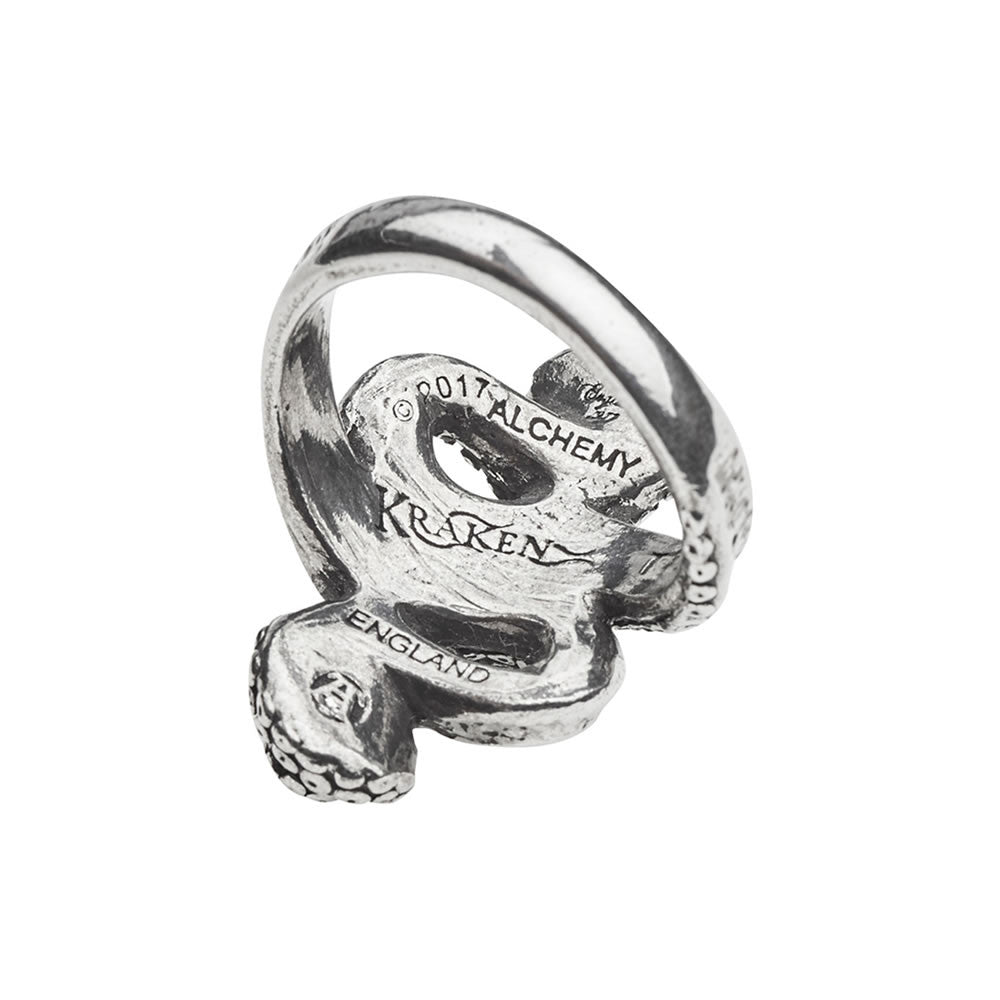 Alchemy Gothic Kraken Tentacles Ring R221
