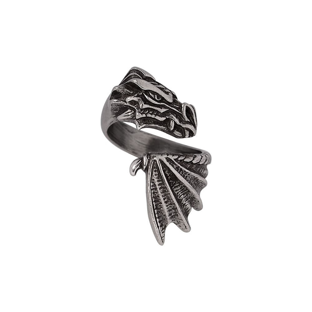 Alchemy Gothic The Awakening Dragon Wrap Ring R253