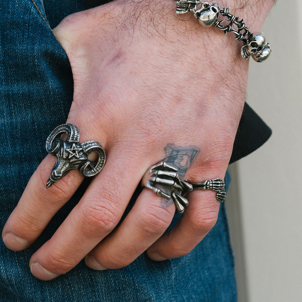 Alchemy Gothic Mrs Mothersole's Curse Wrap Ring R255