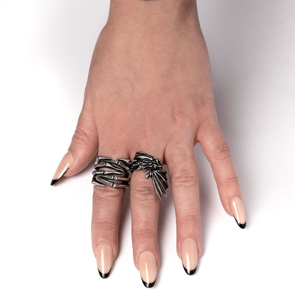 Alchemy Gothic Mrs Mothersole's Curse Wrap Ring R255