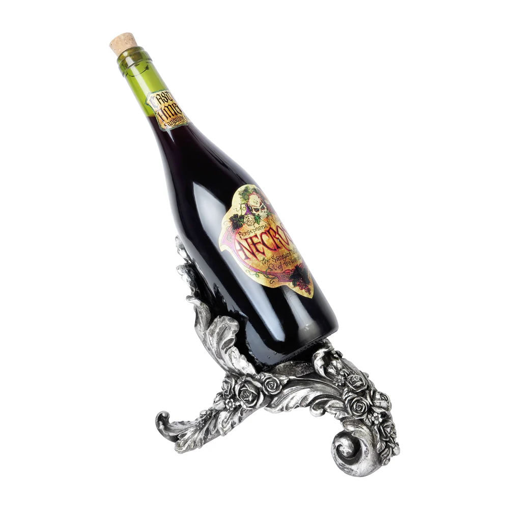 Alchemy Gothic Antiqued Rose Wine Bottle Holder SA14
