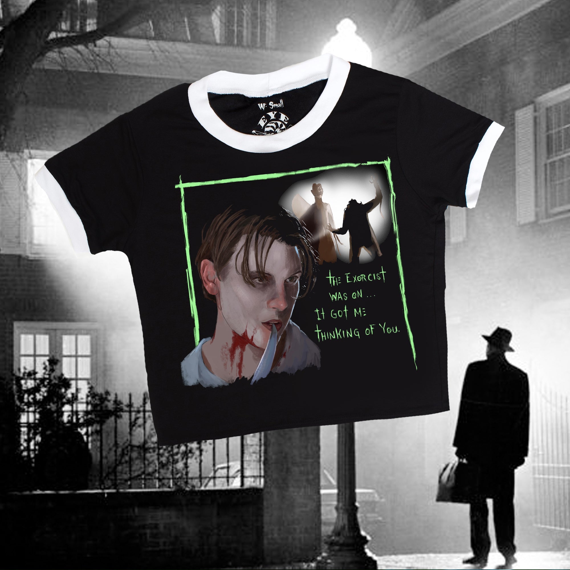 Vera's Eyecandy Scream Billy Loomis Ringer Tee