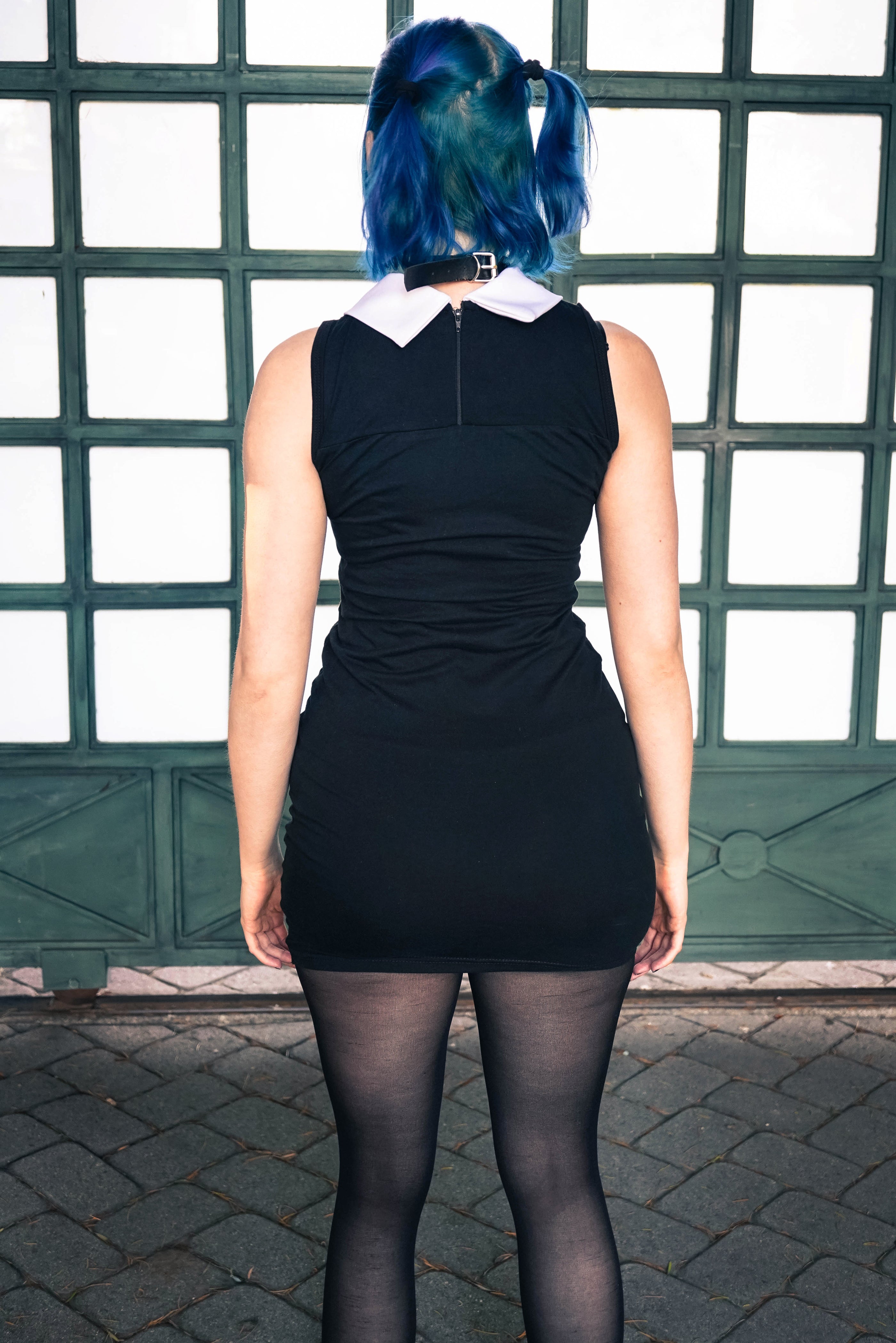 Vera's Eyecandy Silence of the Lambs Collar Dress