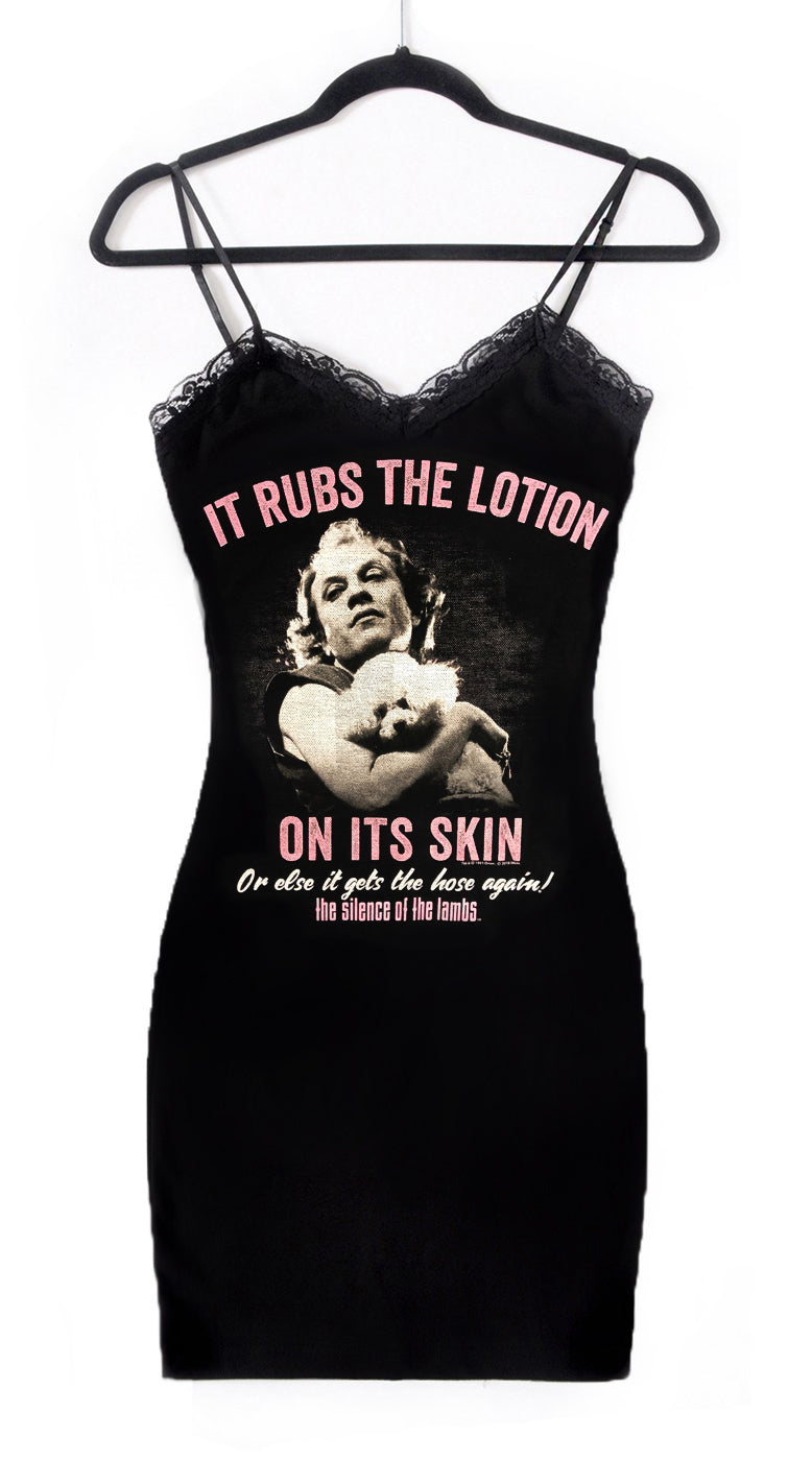 Vera's Eyecandy The Silence of The Lambs Ted Levine Lace Strap Dress