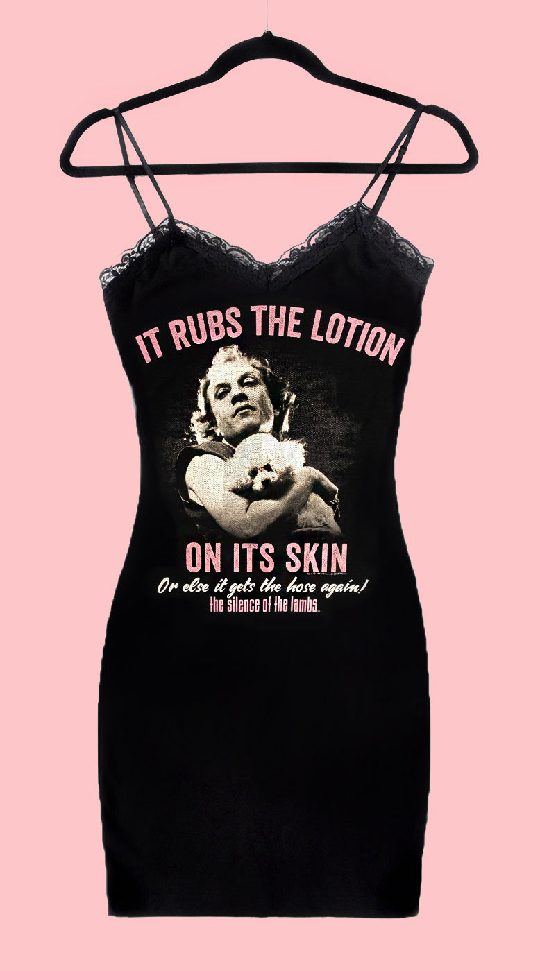 Vera's Eyecandy The Silence of The Lambs Ted Levine Lace Strap Dress