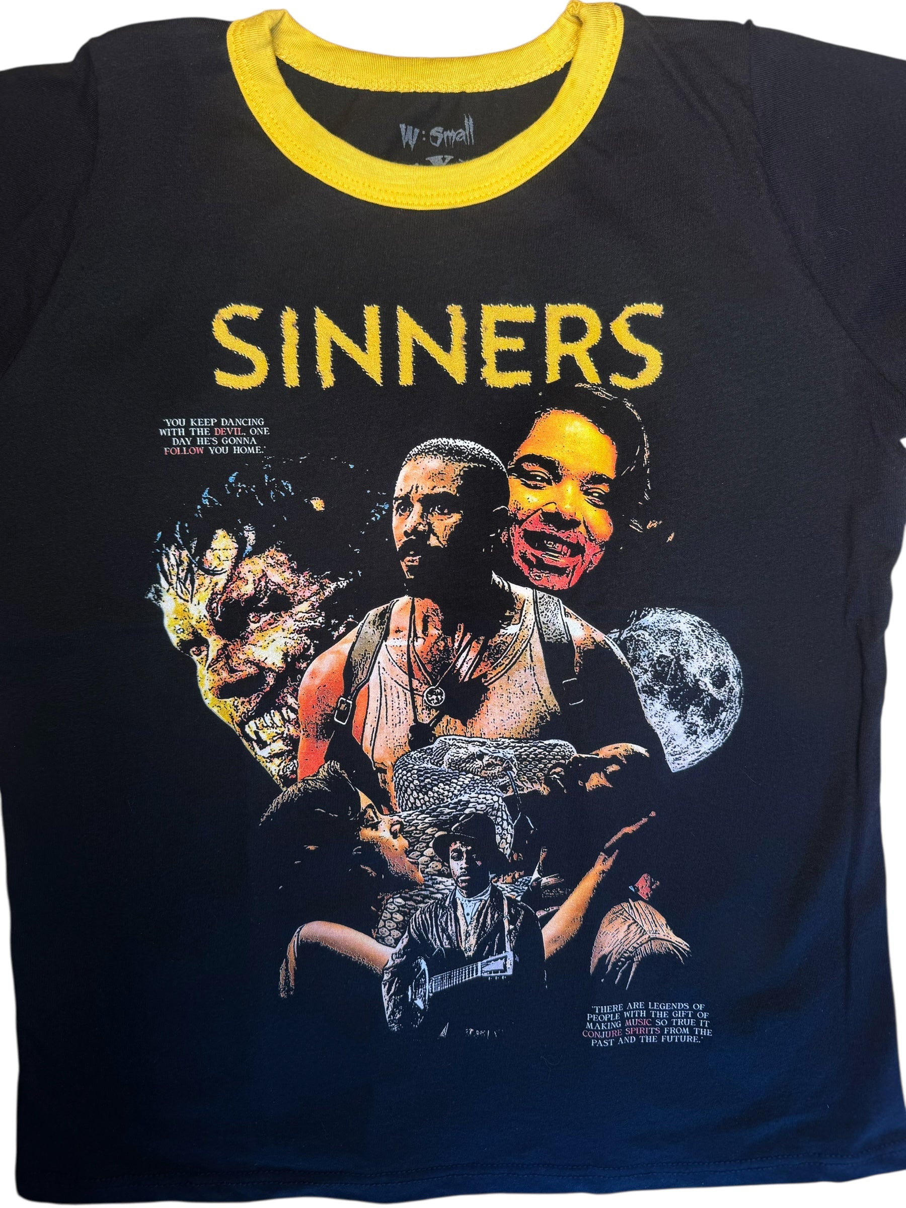 Vera's Eyecandy Sinners Movie Ringer Tee