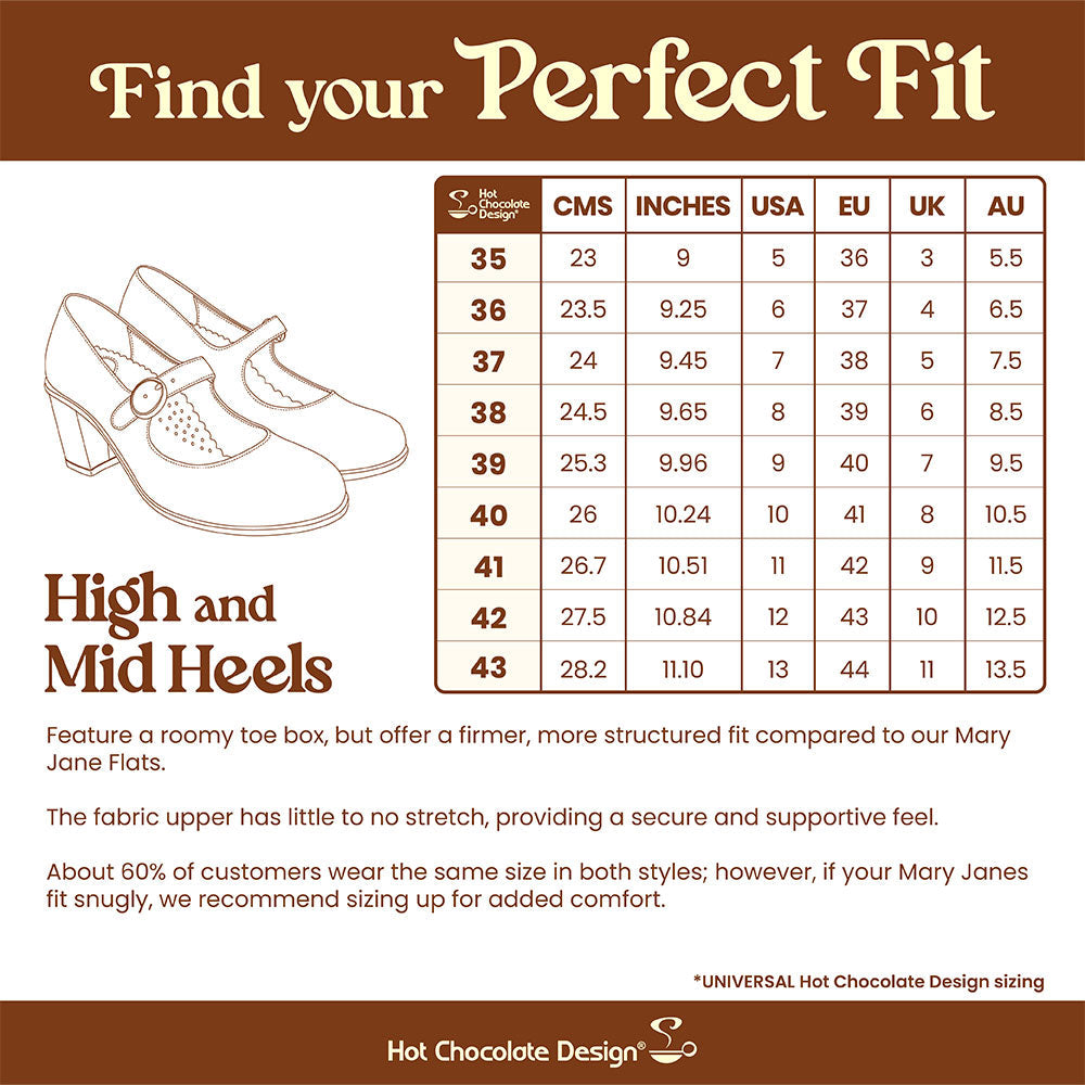 Black Moon Pink Bow Mid Heels Mary Jane