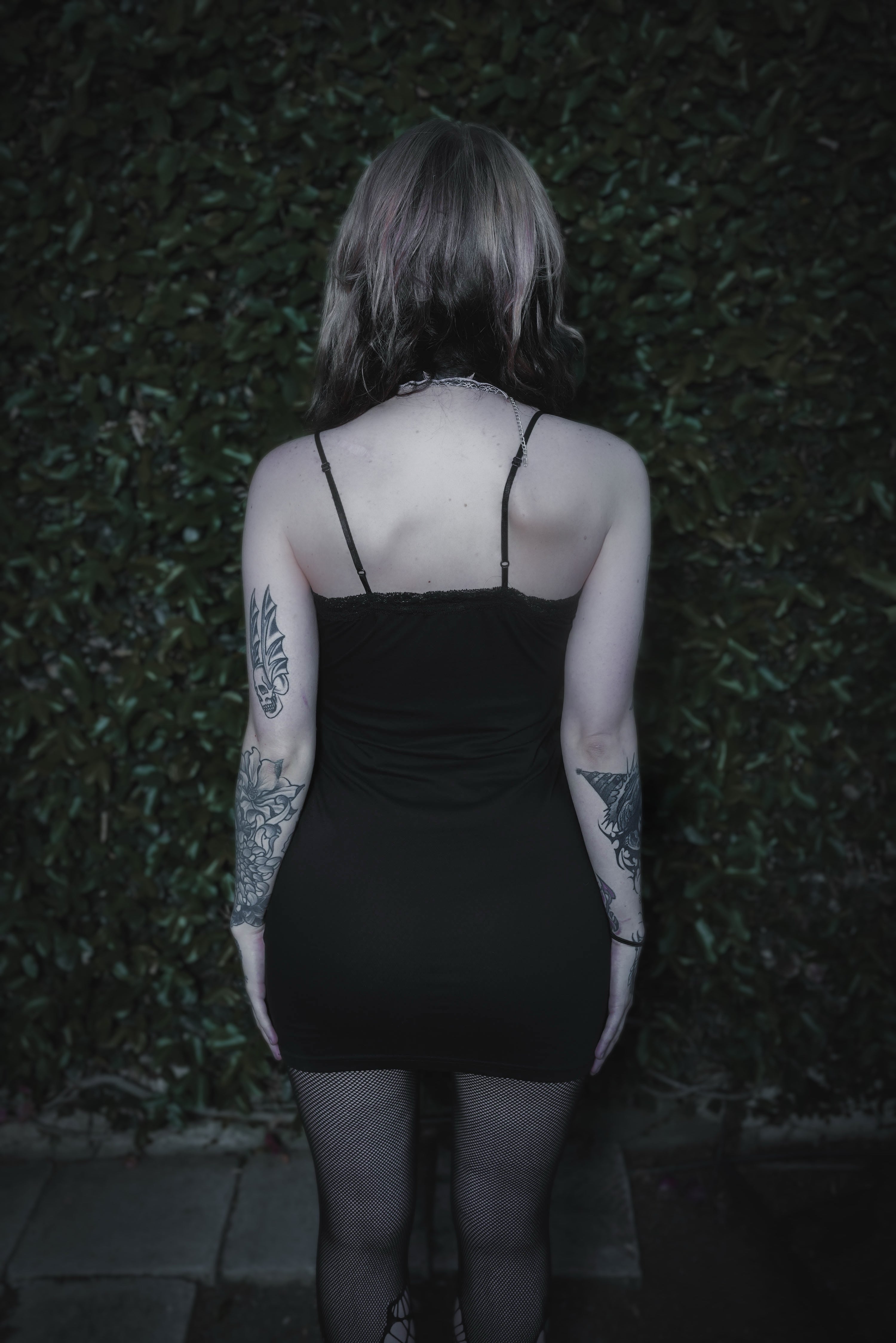 Vera's Eyecandy Slayer Lace Strap Dress