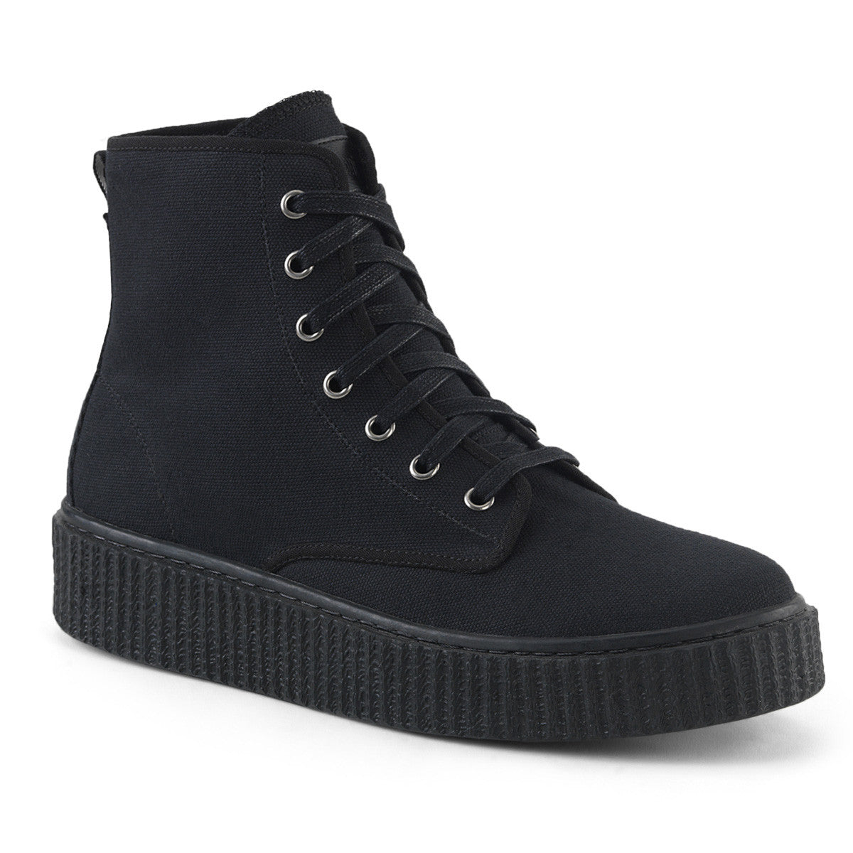 Demonia Sneeker 201 Black Canvas