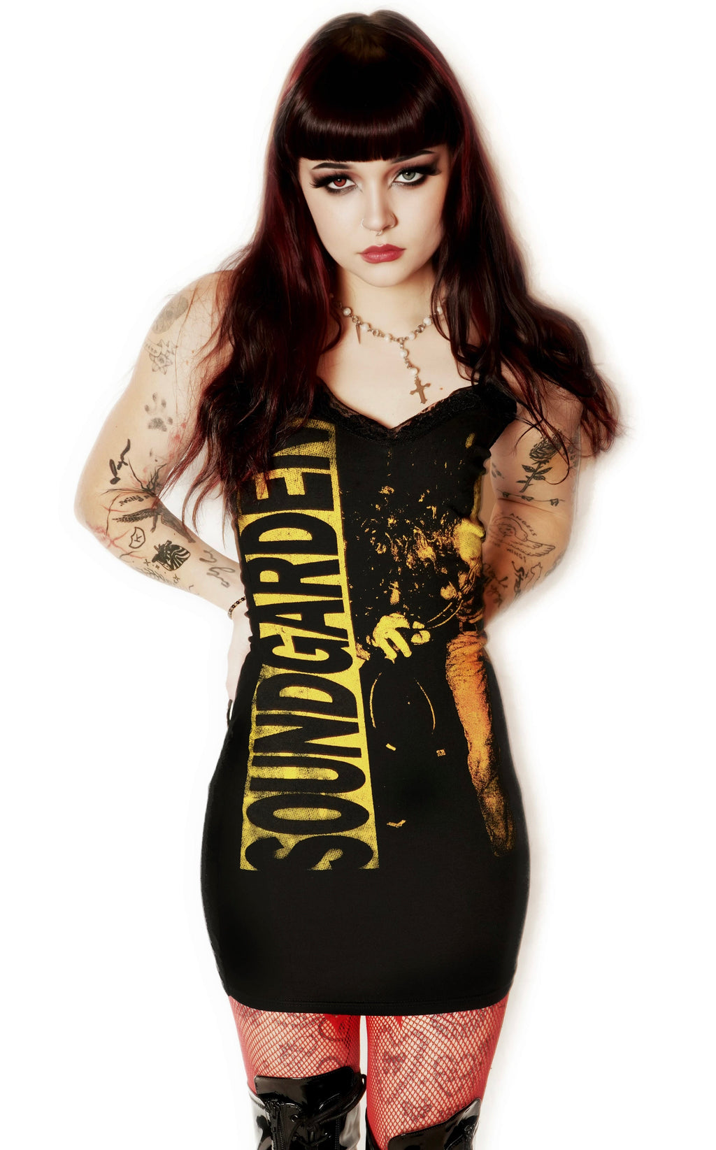 Vera's Eyecandy Soundgarden Lace Strap Dress