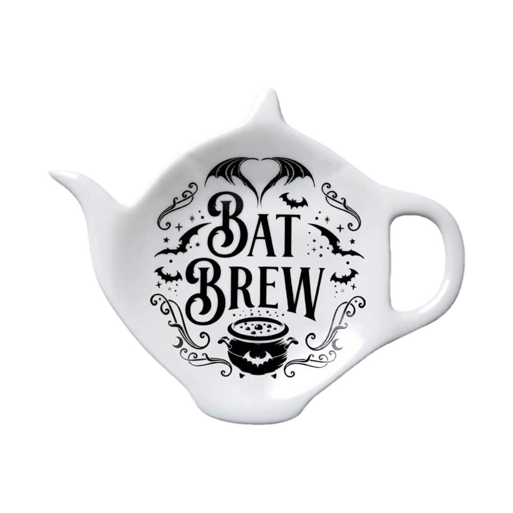 Alchemy Gothic Bat Brew Tea Spoon Rest SR8