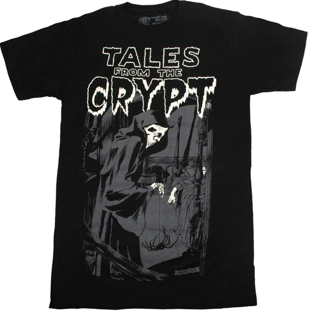 Kreepsville 666 Tales From The Crypt Black Tee