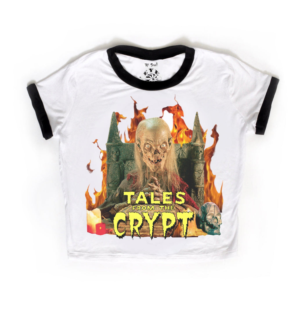 Vera's Eyecandy Tales from the Crypt Ringer Tee