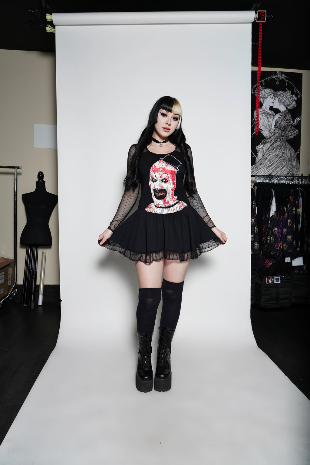 Vera's Eyecandy Terrifier Ballerina Horror Dress