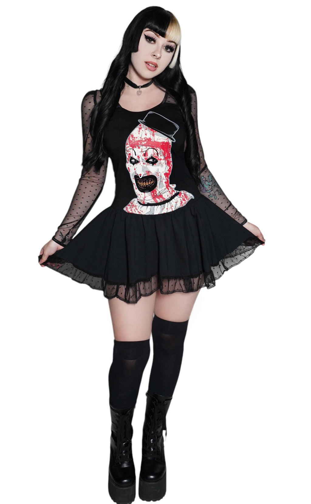 Vera's Eyecandy Terrifier Ballerina Horror Dress