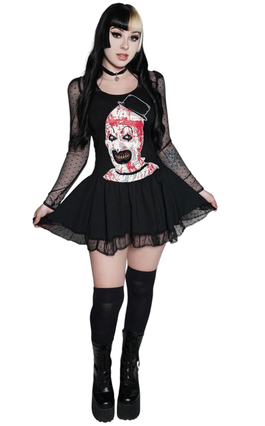 Vera's Eyecandy Terrifier Ballerina Horror Dress