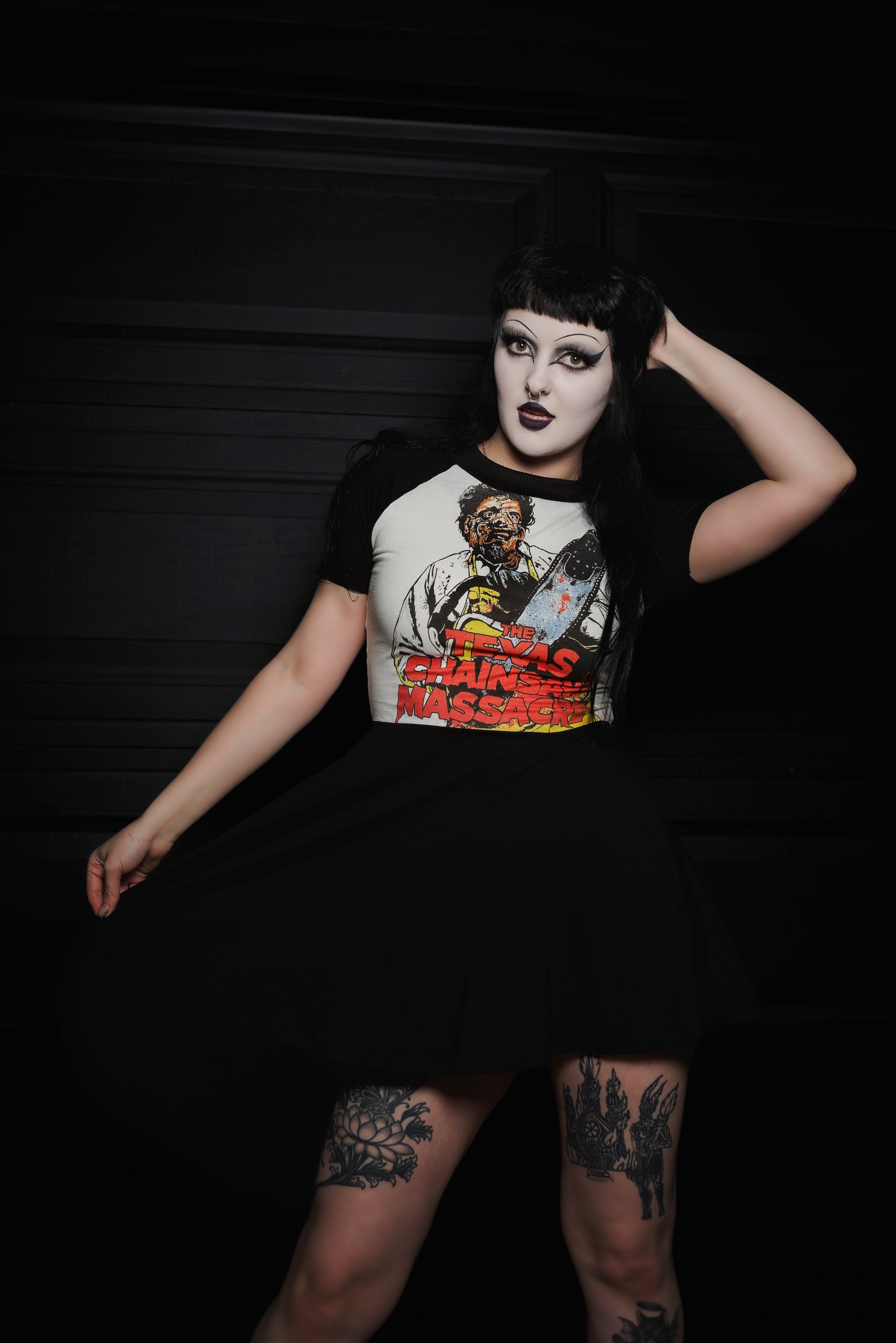 Vera's Eyecandy Texas Chainsaw Massacre Baby Doll Dress