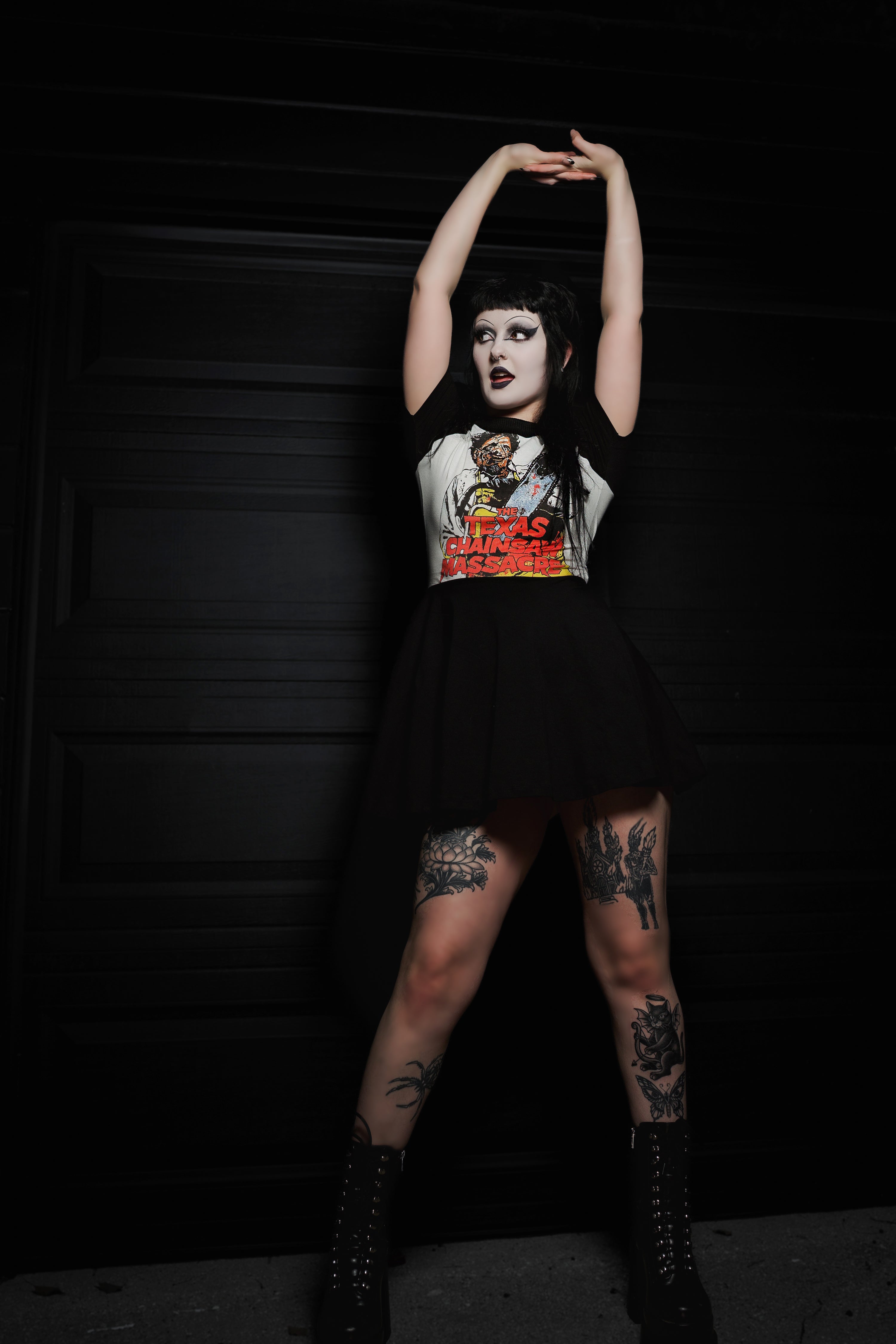 Vera's Eyecandy Texas Chainsaw Massacre Baby Doll Dress