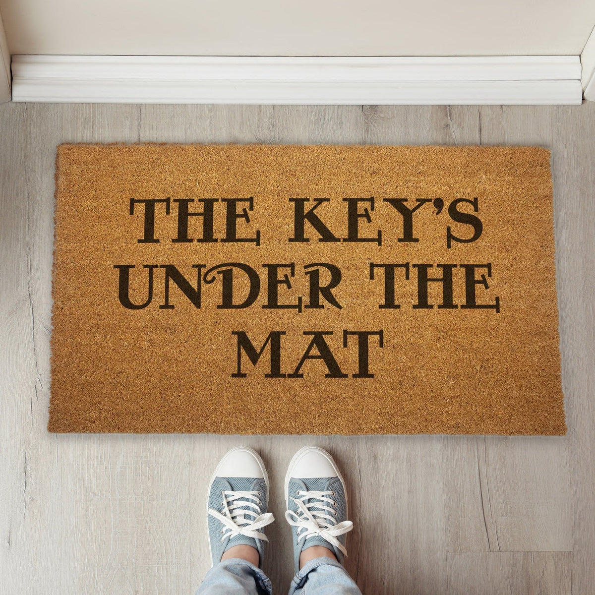Original Underground The Key's Under the Mat Door Mat