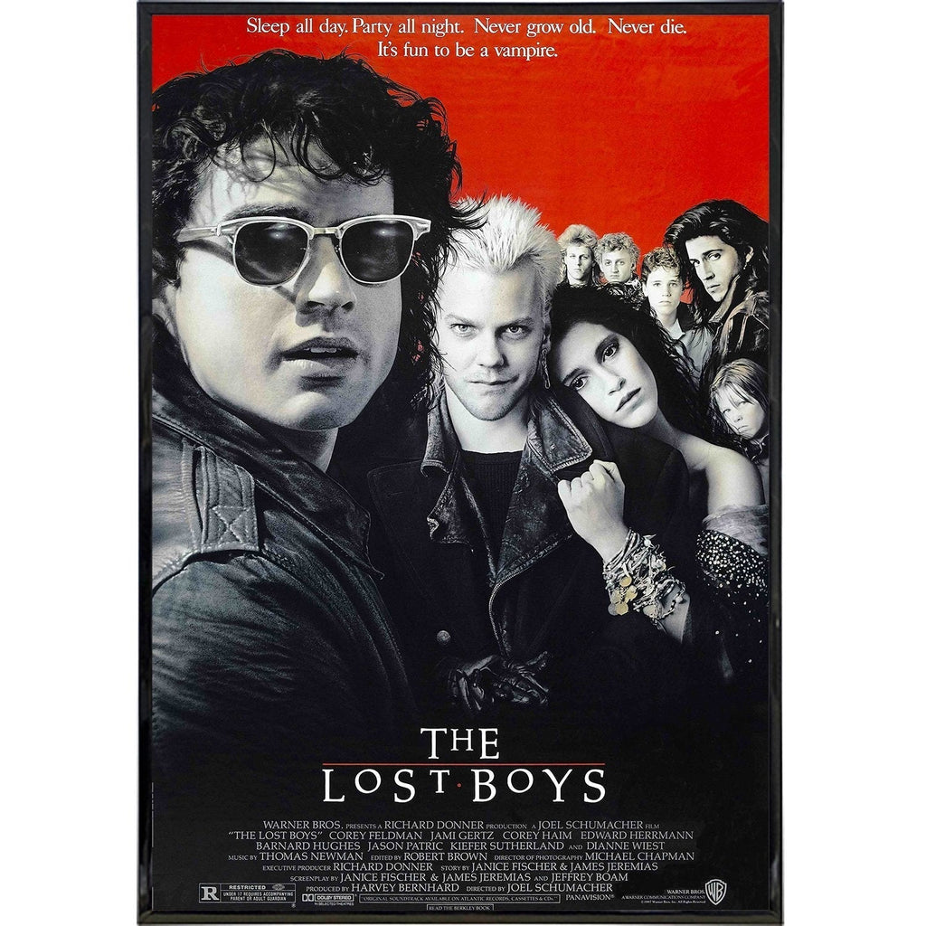 The Lost Boys Film Cult Movie Poster Print
