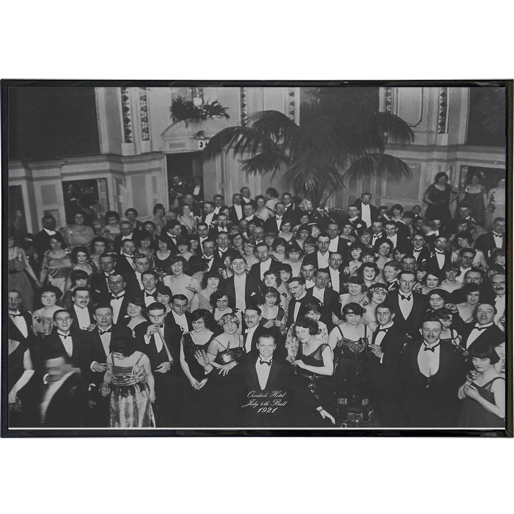 The Shining Overlook Hotel Party Photo Poster Print