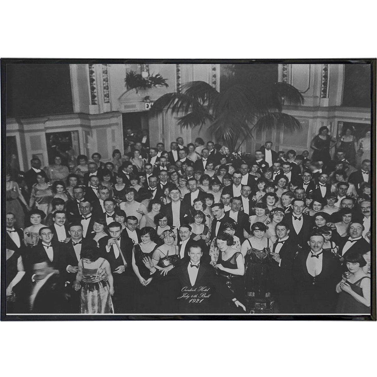 The Shining Overlook Hotel Party Photo Poster Print